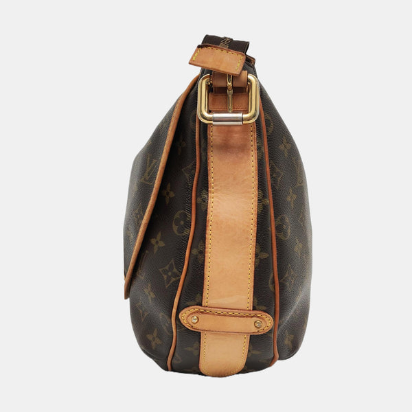 TULUM GM Monogram Coated Canvas Brown