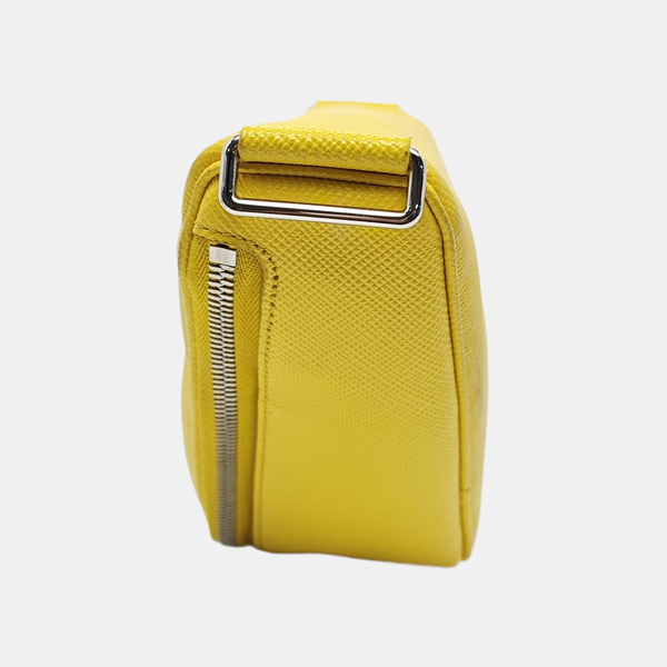 Calfskin Shoulder Bag Yellow