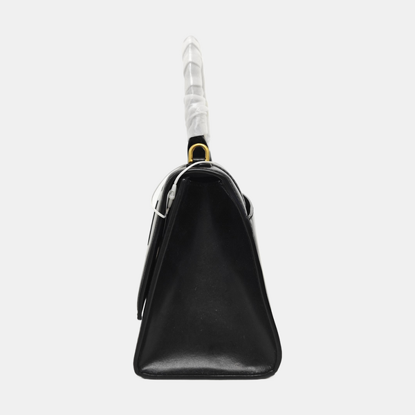 Hourglass S Calfskin Black