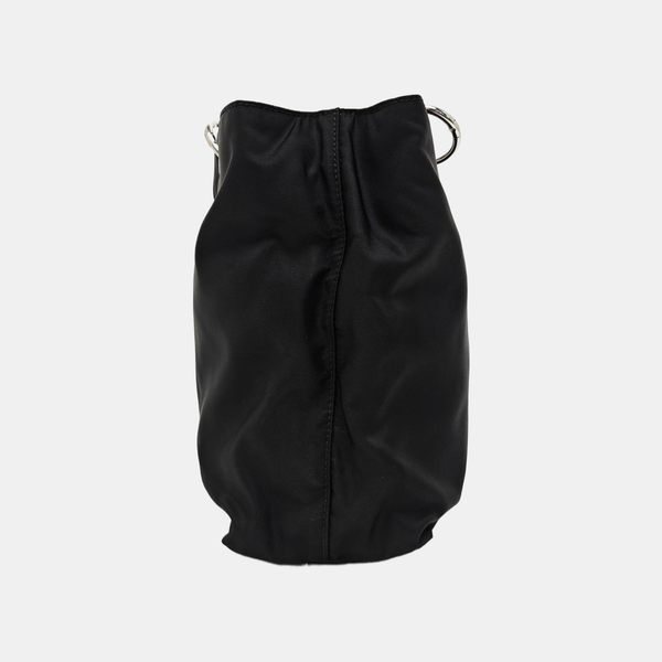 Nylon Shoulder Bag Black