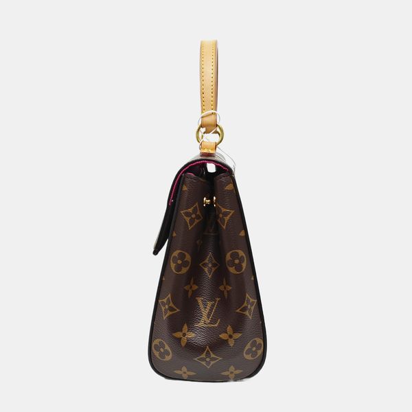 CLUNY BB Monogram Coated Canvas Brown