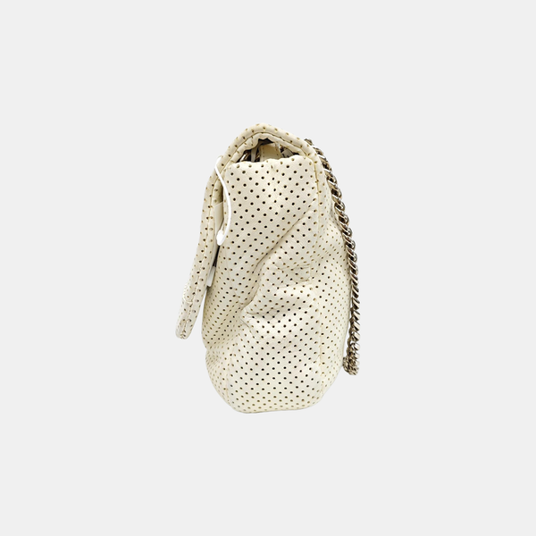 Lambskin Shoulder Bag White