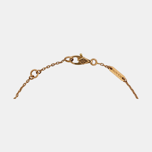 Sweet Alhambra 18k Rose Gold Bracelet