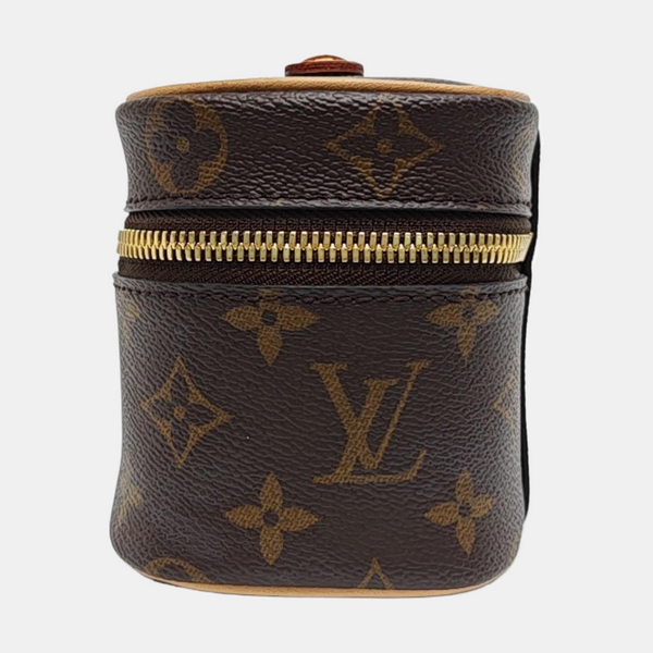 NICE Super Mini Monogram Coated Canvas Brown