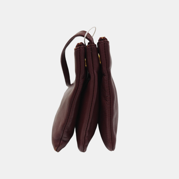 TRIO Small Lambskin Red