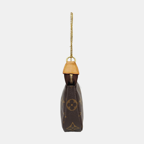 ACCESSOIRES Mini Monogram Coated Canvas Brown