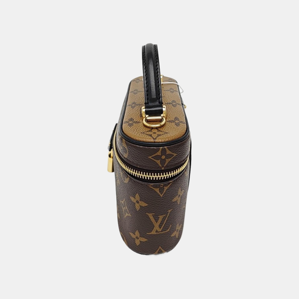 Vanity Chain Pouch Monogram Coated Canvas Brown