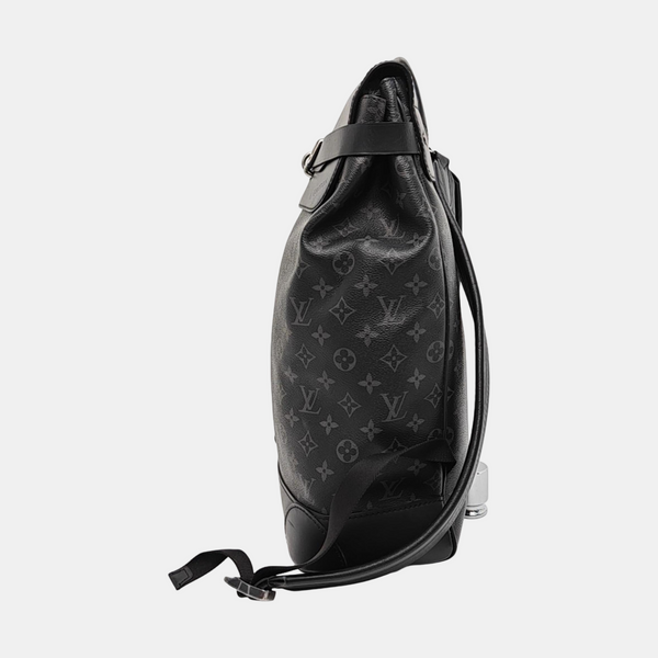 STEAMER Monogram Coated Canvas Black
