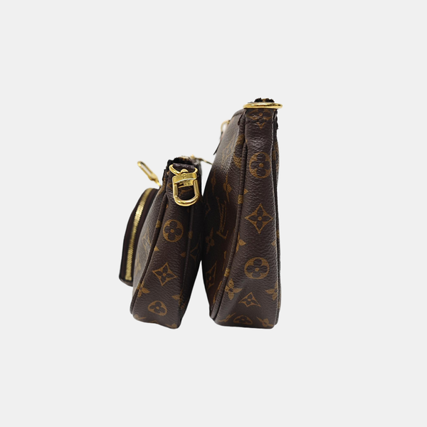 MULTI Monogram Coated Canvas Brown