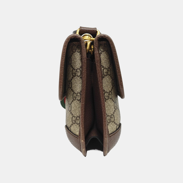 Neo Vintage Small Monogram Coated Canvas Beige