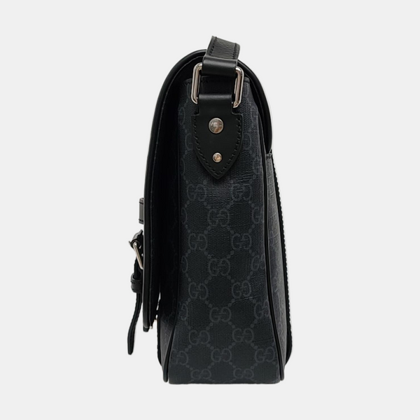 Monogram Coated Canvas Black