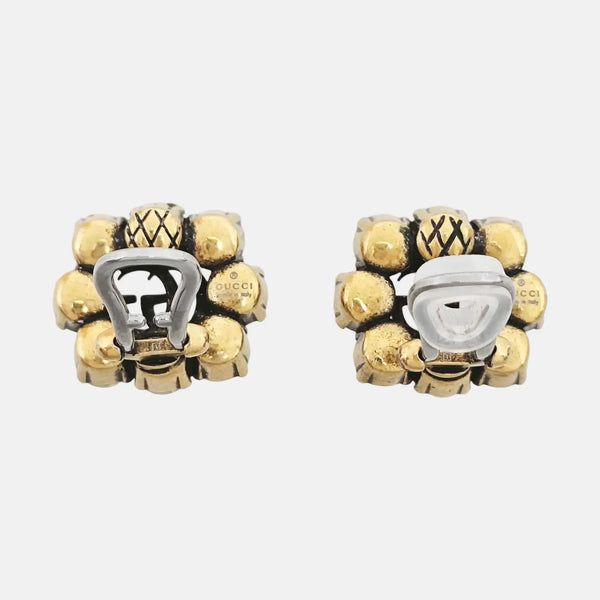 Metal Gold Clip On Earrings