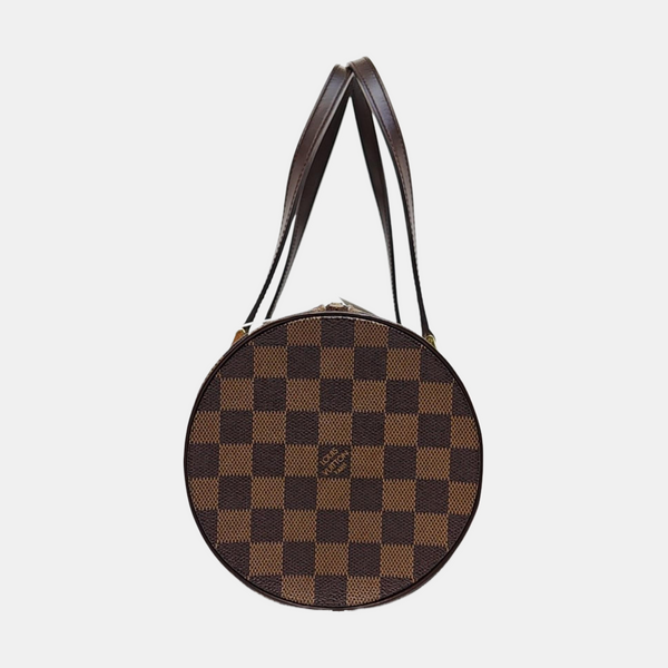 PAPILLON 30 Damier Ebene Coated Canvas Brown
