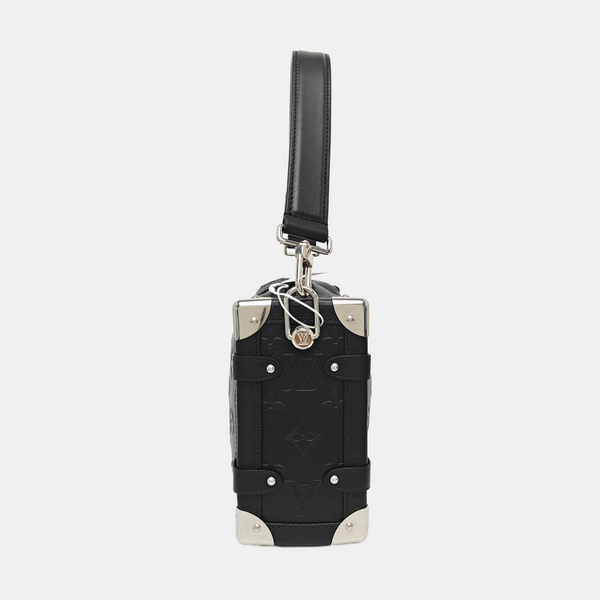 SIDE TRUNK MM Monogram Calfskin Black