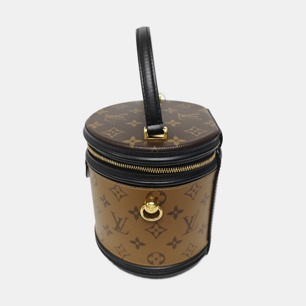 CANNES PM Monogram Coated Canvas Brown