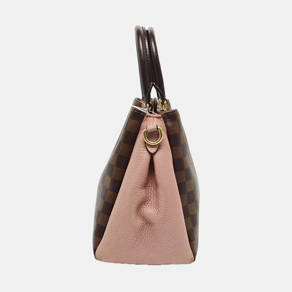 BRITTANY BB Damier Ebene Coated Canvas Brown