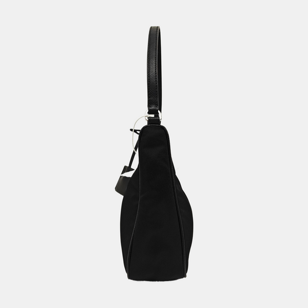 Minibolso de nailon Re-Edition2000 negro