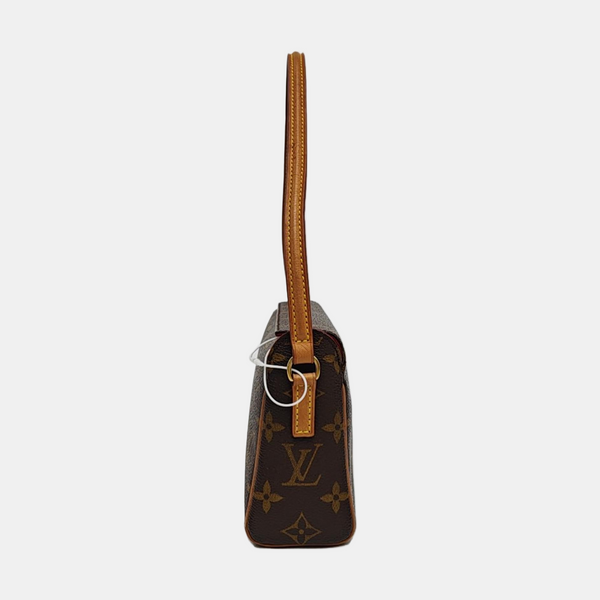 RECITAL Monogram Coated Canvas Brown