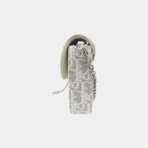 Saddle Medium Oblique Fabric Gray