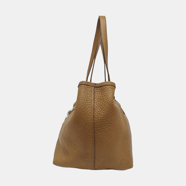 Calfskin Tote Bag Brown
