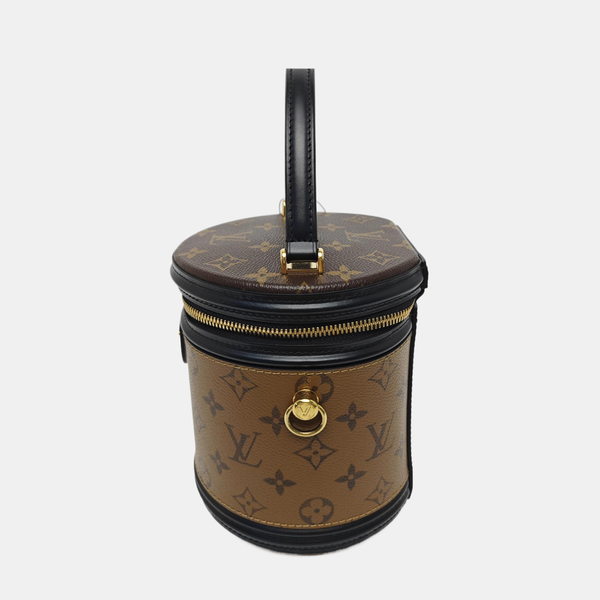 CANNES PM Monogram Coated Canvas Brown