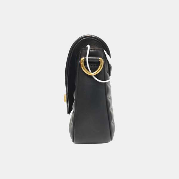 NEW WAVE Quilted Calfskin Black