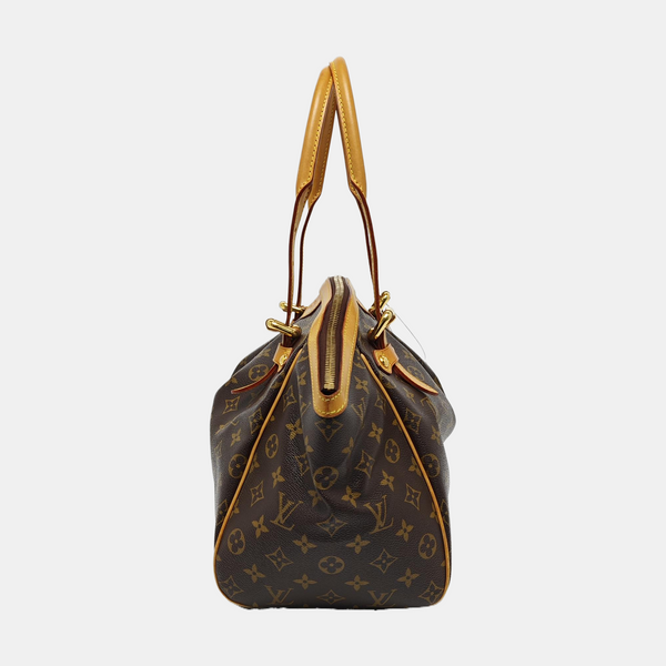 TIVOLI GM Monogram Coated Canvas Brown