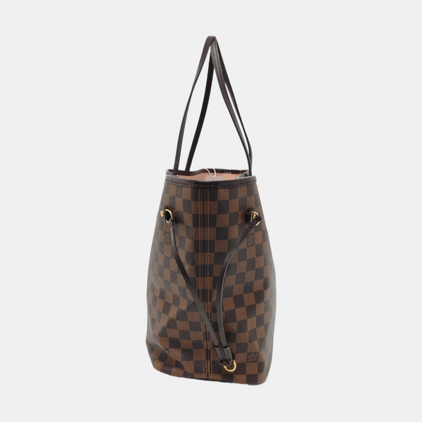 NEVERFULL MM Damier Ebene Coated Canvas Brown