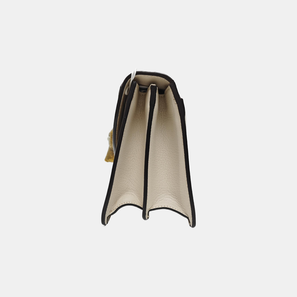 Calfskin Shoulder Bag White