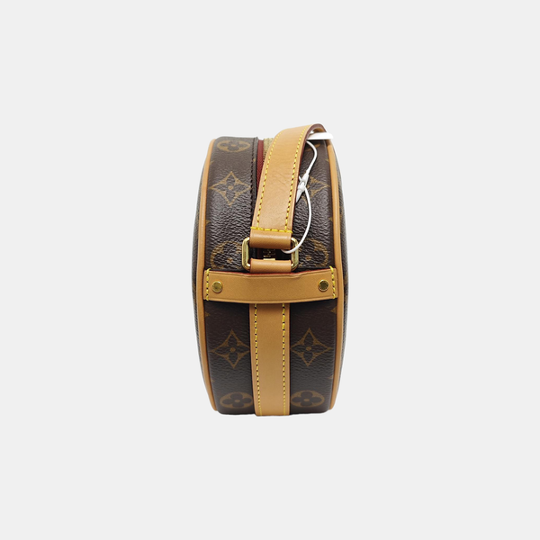 BOITE CHAPEAU PM Monogram Coated Canvas Brown
