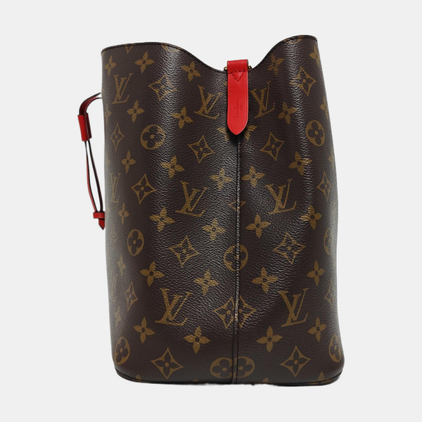 NÉONOÉ MM Monogram Coated Canvas Brown