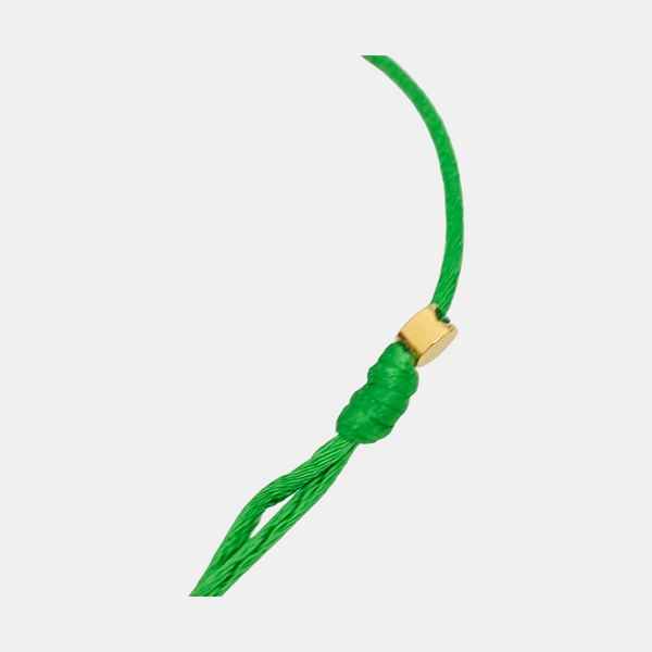 Fabric Green Bracelet