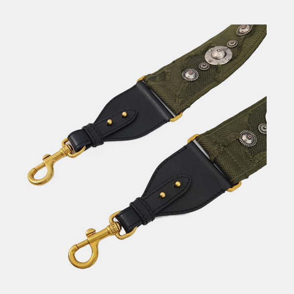 Fabric Bag Strap Green