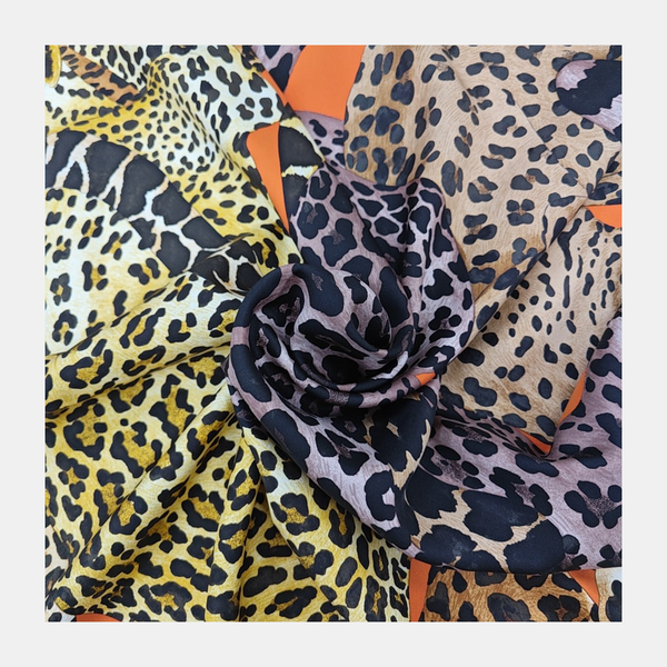 Mulberry Silk Silk Scarf Multicolor