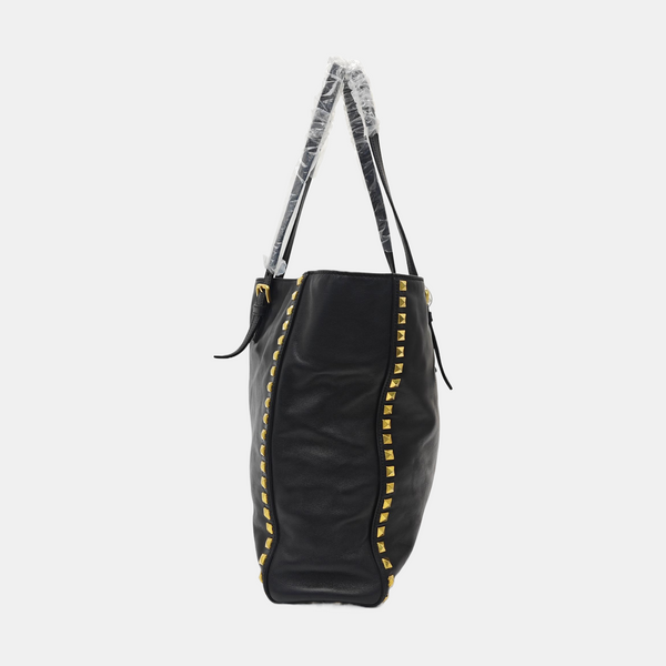 Calfskin Tote Bag Black