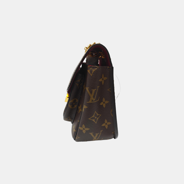 PASSY Monogram Coated Canvas Brown