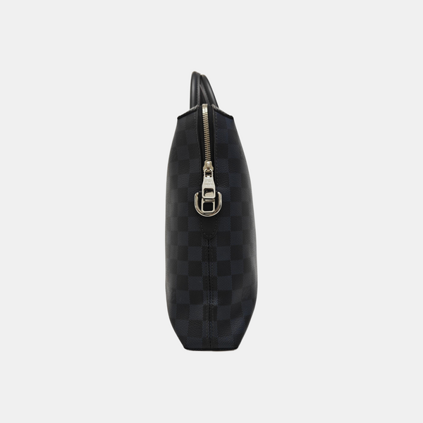 PORTE-DOCUMENTS Damier Coated Canvas Blue