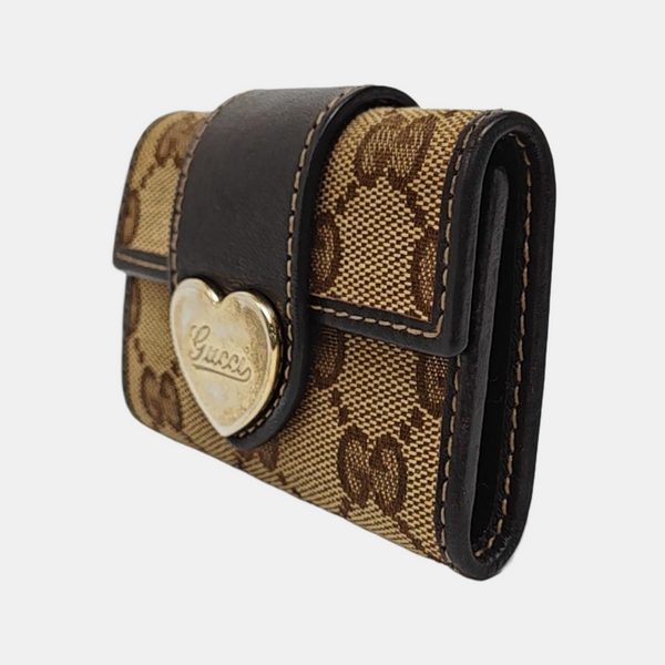 Monogram Canvas Wallet Brown