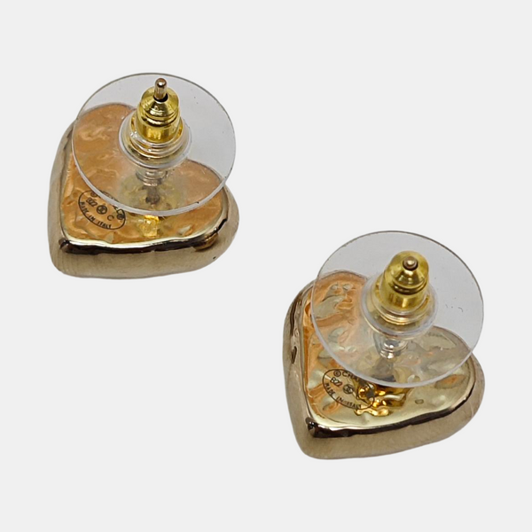 Metal Gold Stud Earrings