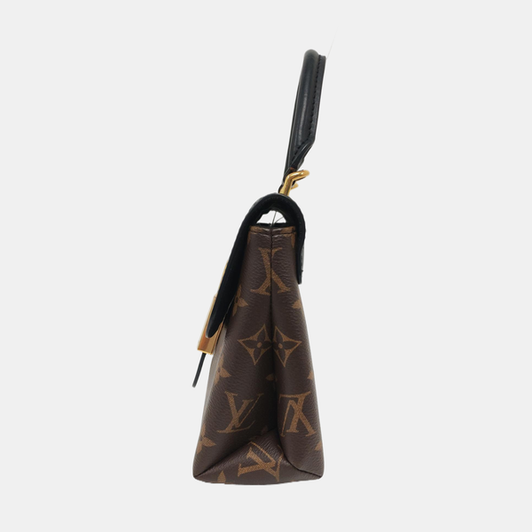 LOCKY BB Monogram Coated Canvas Brown