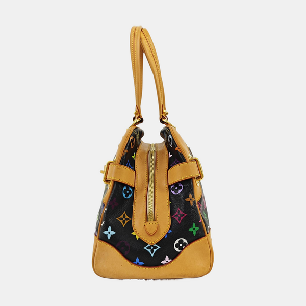 LV × TM CLAUDIA Monogram Coated Canvas Black