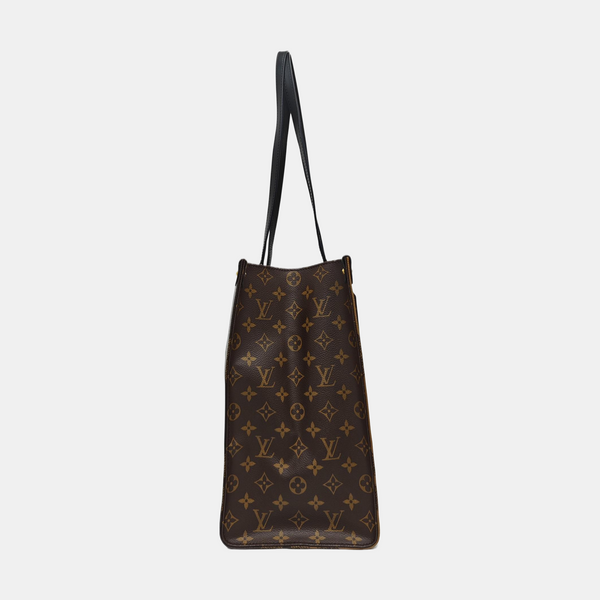 ONTHEGO GM Monogram Coated Canvas Brown