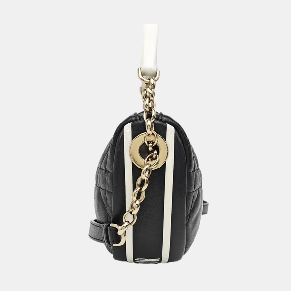 Dior Vibe Hobo Quilted Lambskin Black