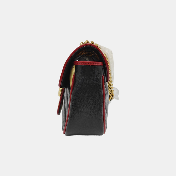 GG Marmont Small Quilted Calfskin Multicolor