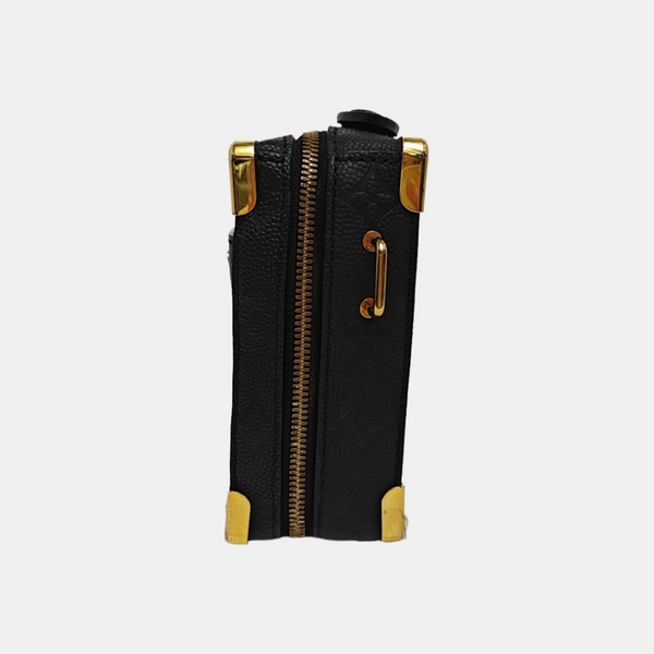 TRUNK Monogram Calfskin Black