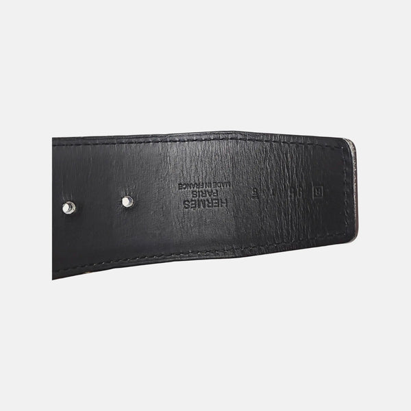 Blue Leather Belt