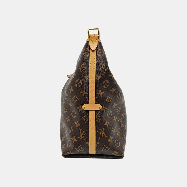 CARRYALL MM Monogram Coated Canvas Brown