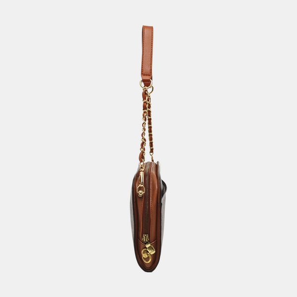 ORSAY Monogram Coated Canvas Brown
