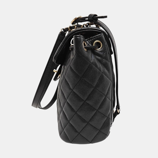 URBAN SPIRIT Quilted Grained Calfskin Black