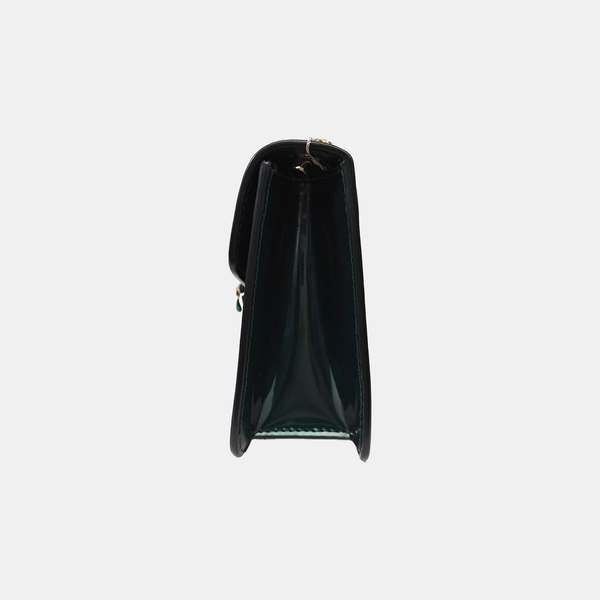 SERPENTI FOREVER Small Patent Leather Green